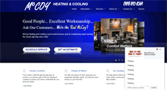 Desktop Screenshot of mccoyheatingandcooling.com